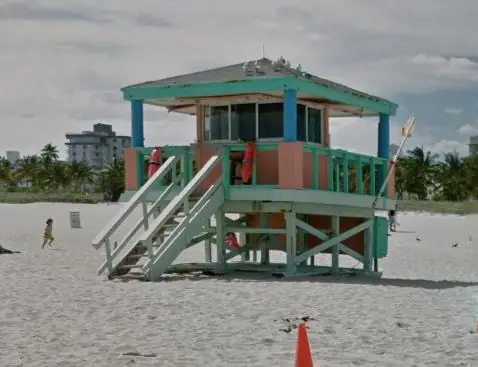 14th St Lifeguard Tower, Miami Beach