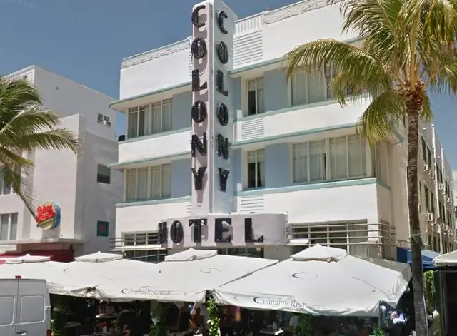 Colony Hotel, Miami Beach