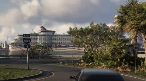 Cruise ship in GTA VI